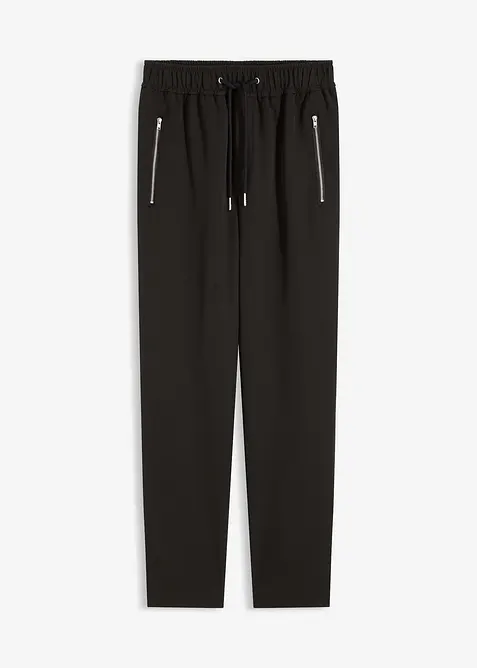 Pantalon jogger avec taille élastiquée, bonprix