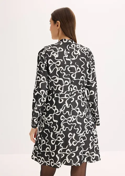 Robe midi fluide en viscose mélangée, bonprix