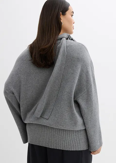 Pull oversize et doux en viscose majoritaire, bonprix
