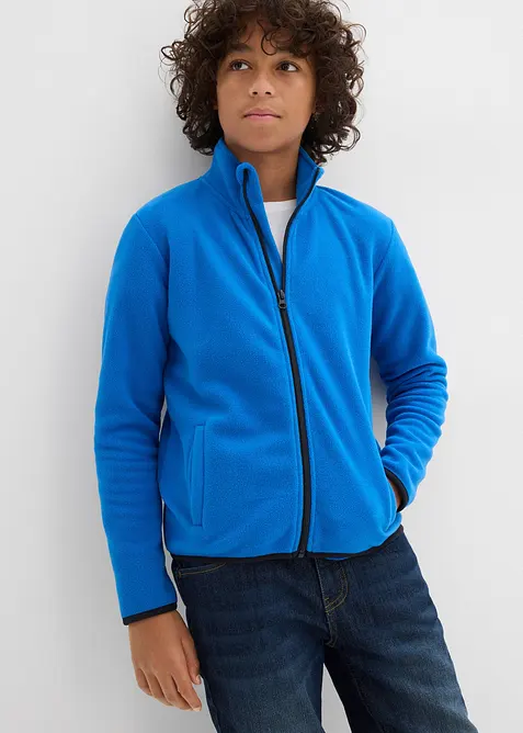 Lot de 2 vestes polaires à col montant, bonprix