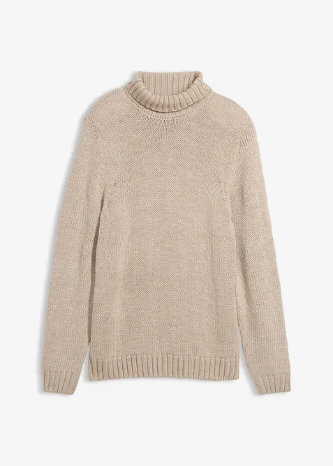 Pull col roulé, bonprix