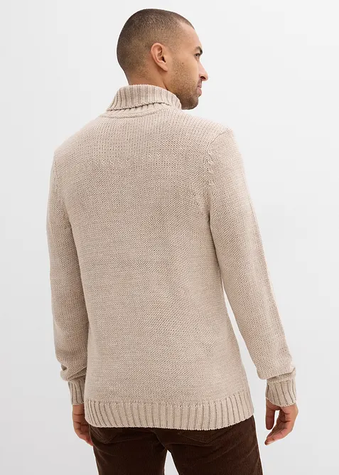 Pull col roulé, bonprix