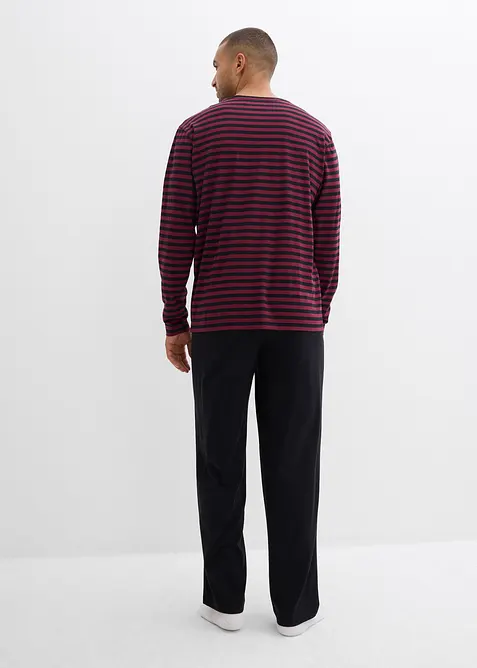 Pyjama 100% coton à manches longues, bonprix