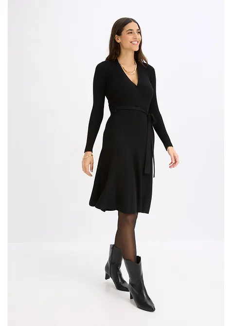 Robe en maille, bonprix