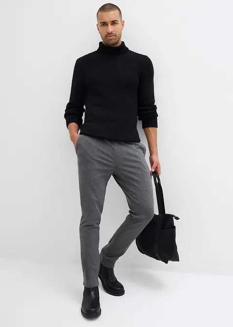 Pantalon slim, élastiqué et élégant, bonprix