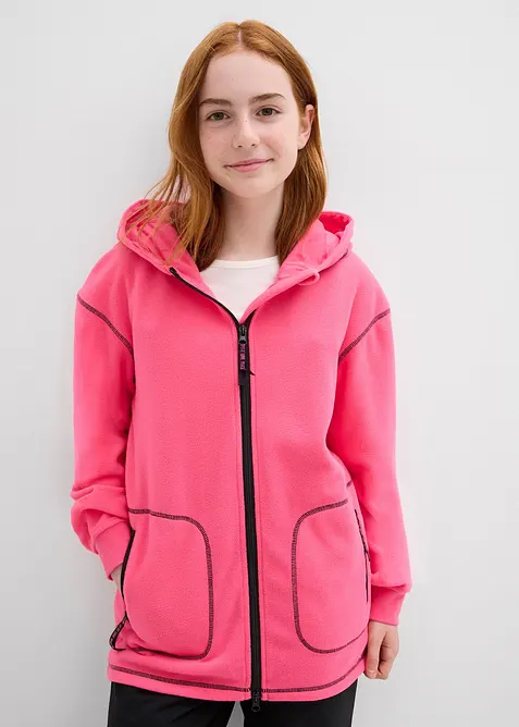 Veste polaire douce à poches zippées, bonprix