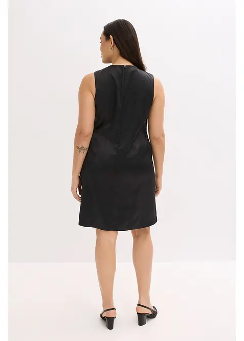 Robe courte en satin brillant, bonprix