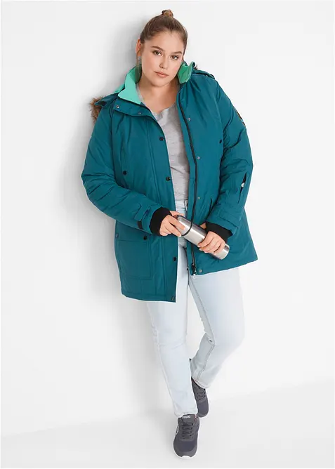 Parka outdoor imperméable et technique à capuche, bonprix