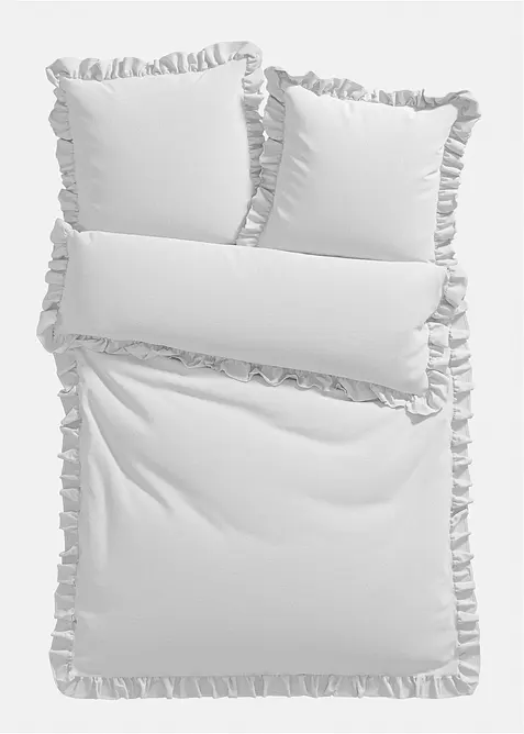 Parure de lit &agrave; volants, bonprix