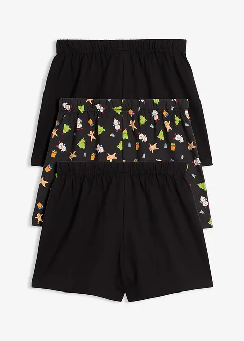 Lot de 3 caleçons 100% coton, bonprix