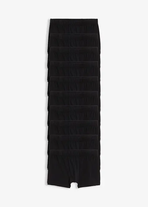 Lot de 10 boxers coton, bonprix