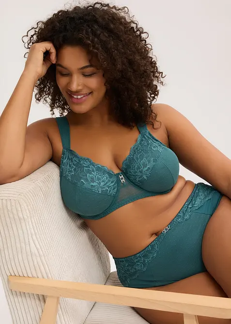 Soutien-gorge minimiseur &agrave; bretelles rembourr&eacute;es, bonprix