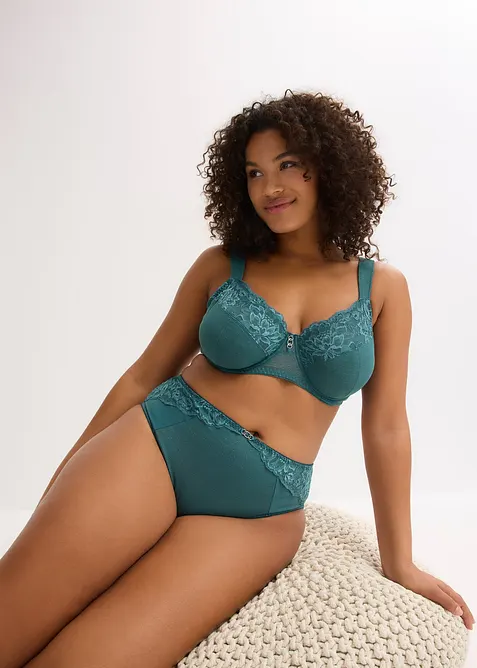 Slip Maxi avec dentelle, bonprix