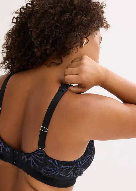 Soutien-gorge grand maintien sans armatures avec fil lurex multicolore, bonprix