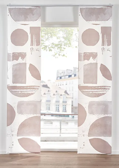 Voilage coulissant avec imprimé (1 pce), bonprix