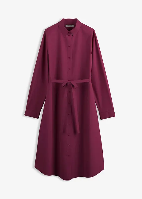 Robe midi 100% coton, bonprix