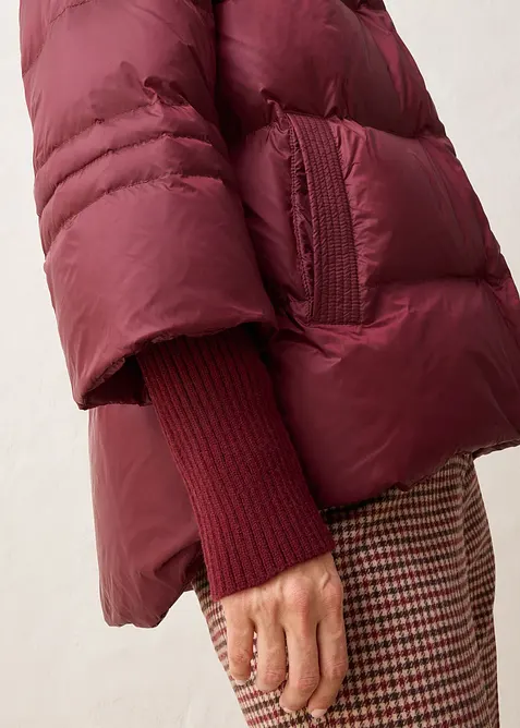 Doudoune &agrave; manches en maille, bonprix