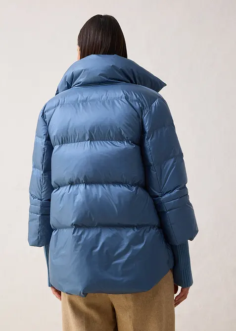 Doudoune à manches en maille, bonprix