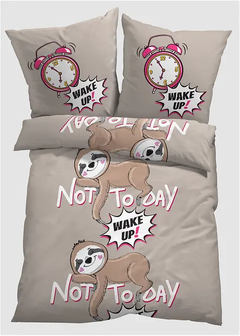 Parure de lit motif pissenlit, bonprix