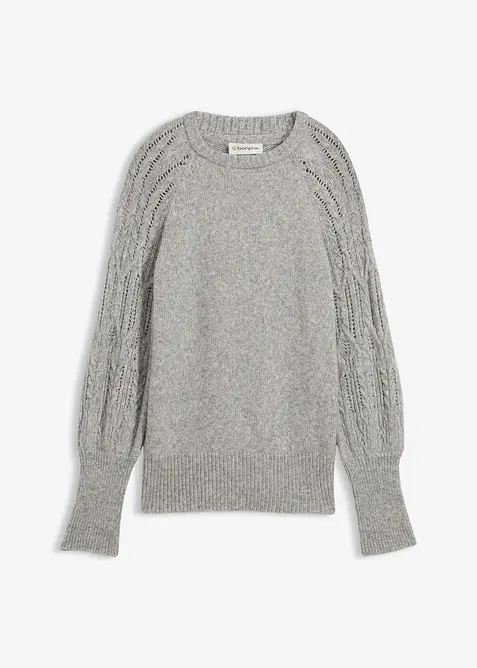 Pull en laine majoritaire, bonprix