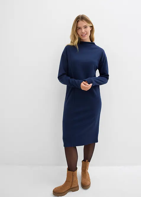 Robe midi en viscose mélangée, bonprix