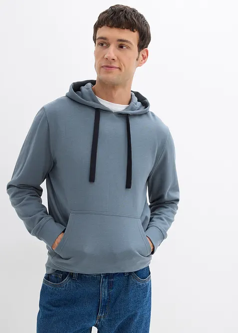 Sweat &agrave; capuche 100% coton, bonprix