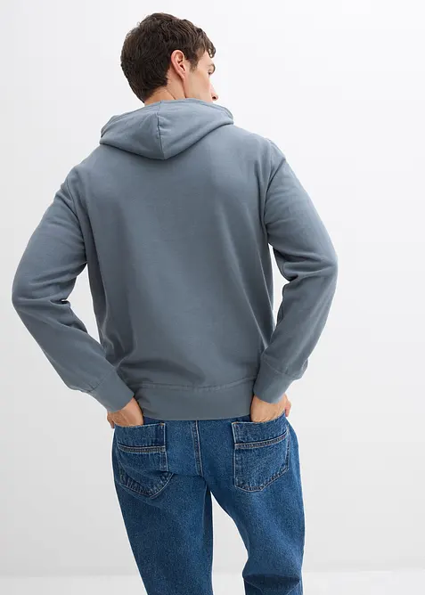 Sweat &agrave; capuche 100% coton, bonprix