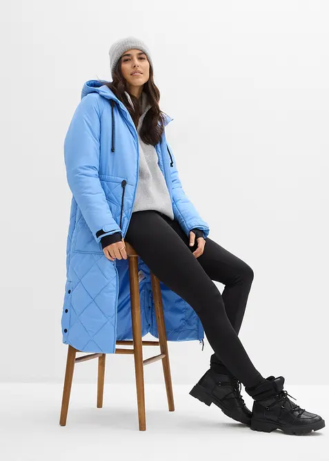 Manteau matelass&eacute; avec d&eacute;tails r&eacute;fl&eacute;chissants, bonprix