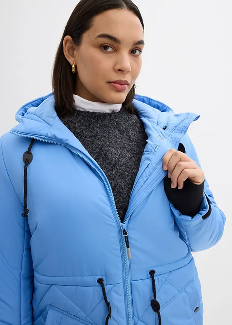 Manteau matelass&eacute; avec d&eacute;tails r&eacute;fl&eacute;chissants, bonprix