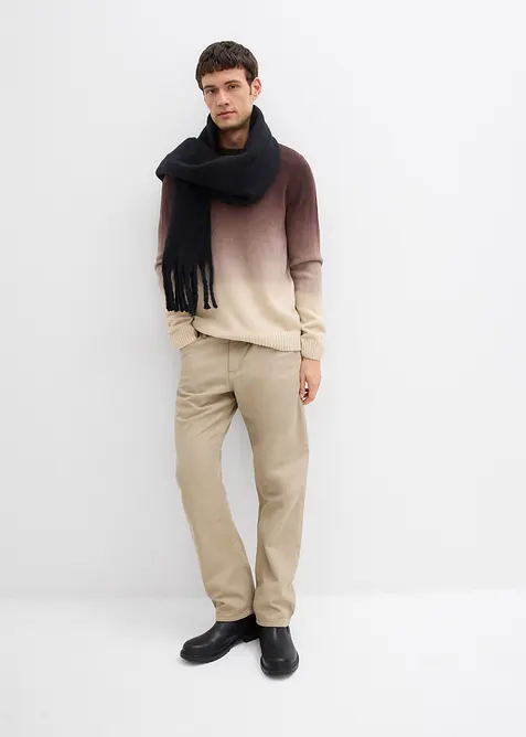 Pull en fine maille effet tie & dye, bonprix