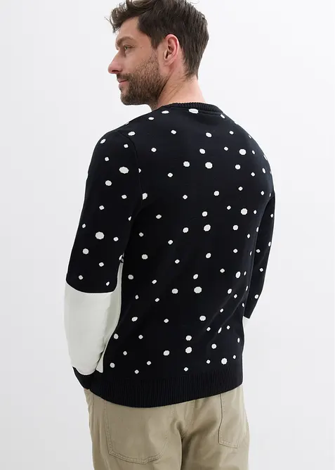 Pull de Noël en coton mélangé, bonprix