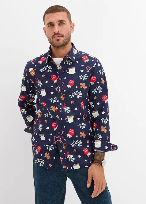 Chemise de Noël 100 % coton, bonprix