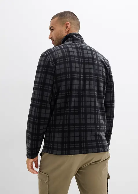 Polaire zipp&eacute;e &agrave; col montant, bonprix