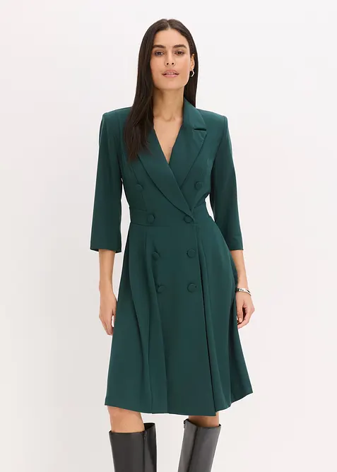 Robe blazer à jupe évasée, bonprix