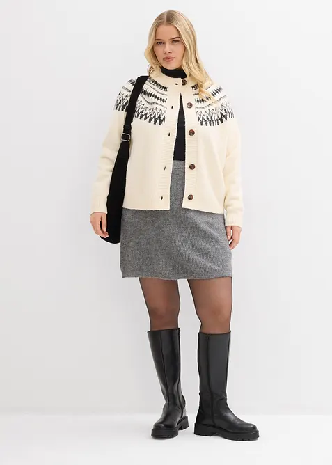 Gilet en maille norvégien, bonprix