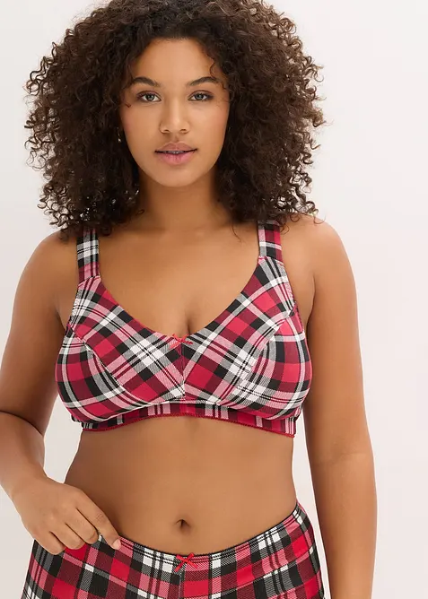 Lot de 2 soutiens-gorge coton sans armatures, bonprix