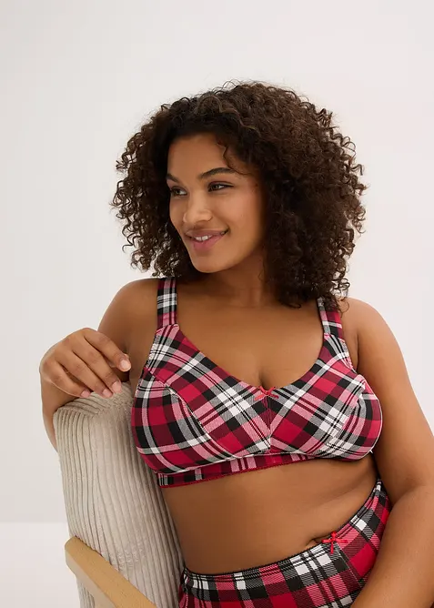 Lot de 2 soutiens-gorge coton sans armatures, bonprix