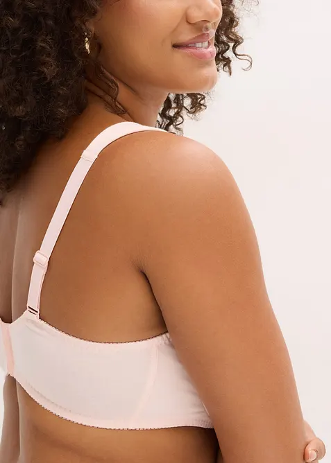 Lot de 2 soutiens-gorge à armatures et dentelle, bonprix