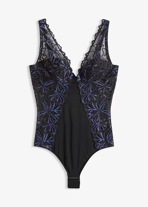 Body à fil brillant, bonprix