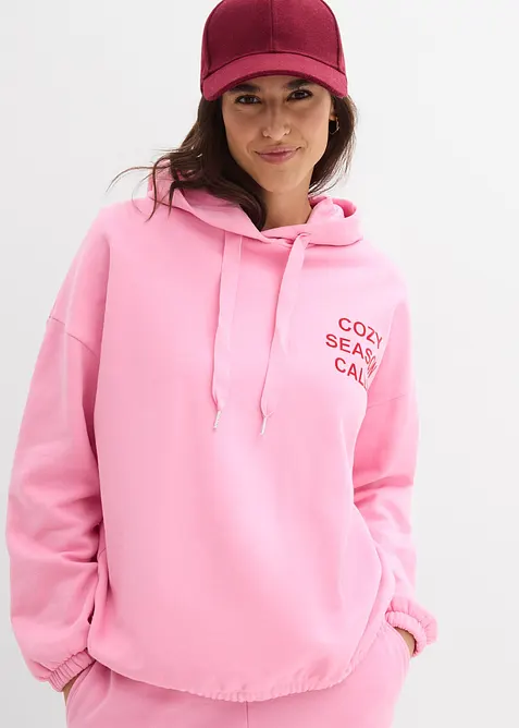 Sweat oversize 100% coton, bonprix