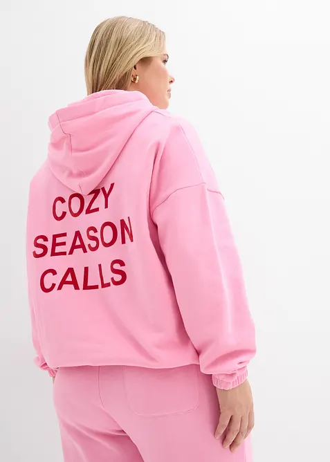 Sweat oversize 100% coton, bonprix