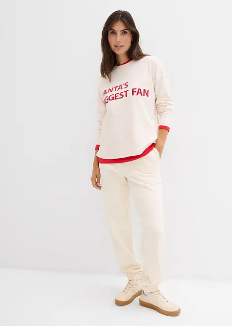 Pantalon de jogging 100% coton, bonprix