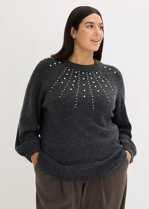 Pull en fine maille, bonprix