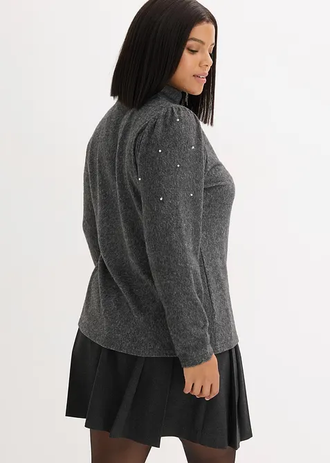 T-shirt manches longues en polaire fluide, bonprix