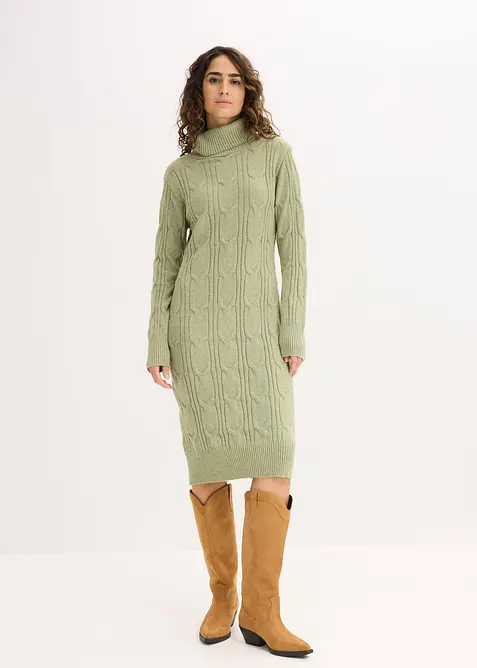 Robe en maille, bonprix