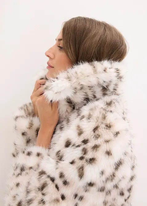 Veste en peluche, bonprix