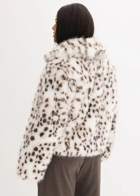 Veste en peluche, bonprix