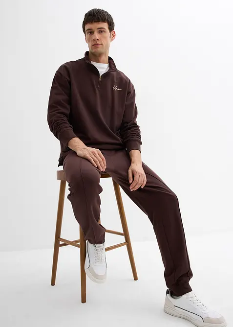 Survêtement ample 100% coton (ens. 2 pces), bonprix