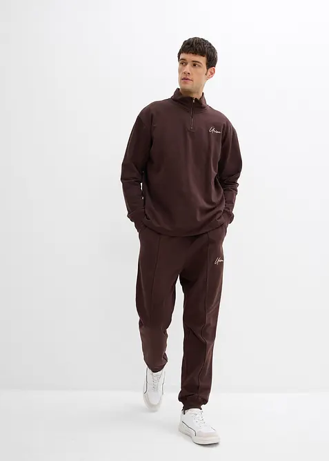 Survêtement ample 100% coton (ens. 2 pces), bonprix