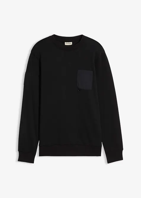 Sweat-shirt à poche poitrine, bonprix